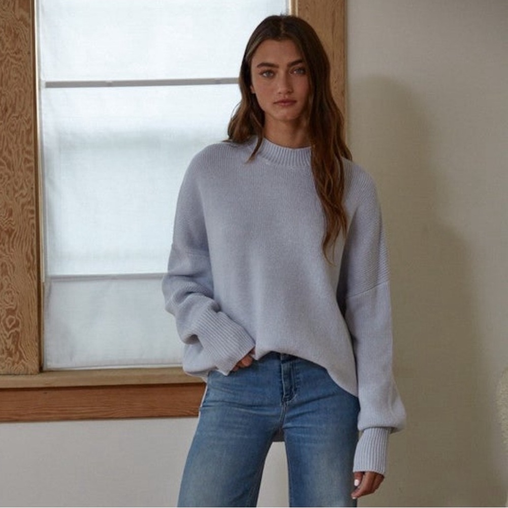 Boutique Light Blue Sweater